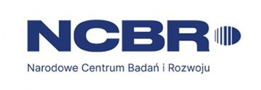 Logo NCBR, na logu znajduje się napis NCBR Narodowe Centrum Badań i Rozwoju
